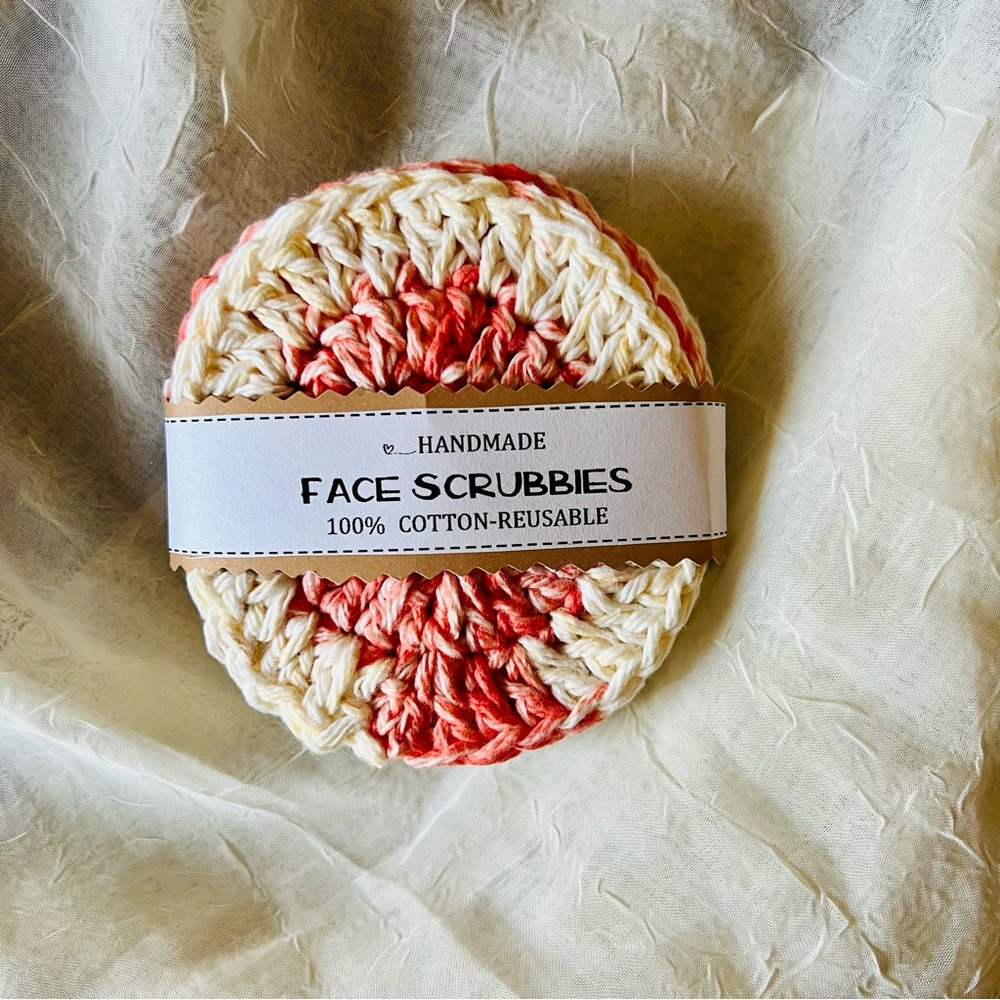100% Cotton Face Scrubbies